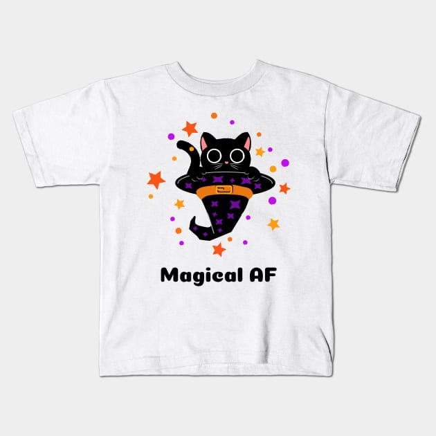 Magical AF Kids T-Shirt by ArtbyLaVonne